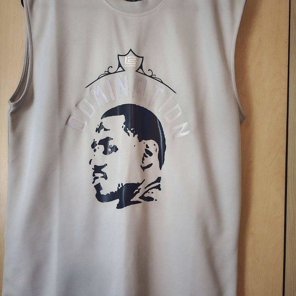 Vintage LeBron James Men's Graphic Tank Top - Light Gray